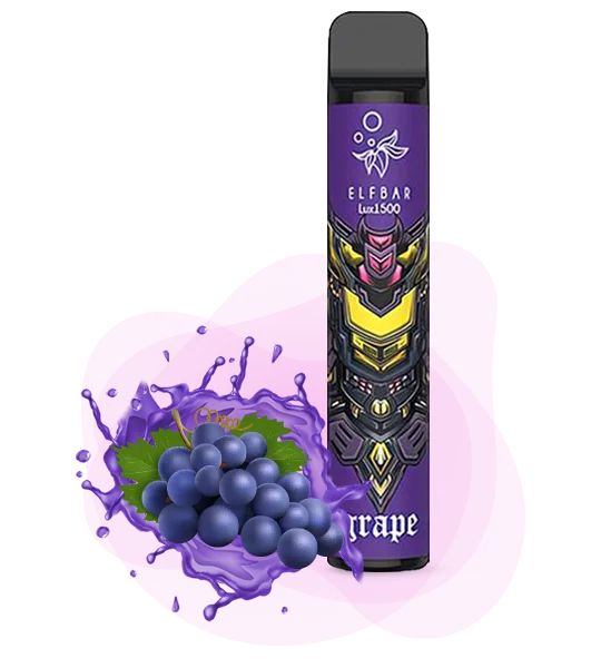 Elfbar 1500 LUX Grape Одноразка ELF BAR 1500 LUX Виноград