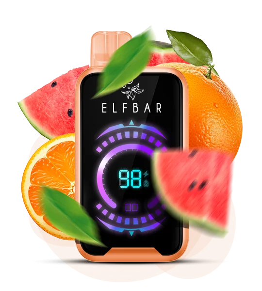 ElfBar_FS18000_OrangeWatermelon Одноразка Elf Bar FS18000 Апельсин-Кавун