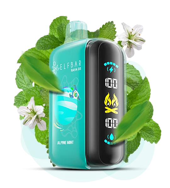 Elfbar_Raya_D3_AlpineMint Одноразка Elf Bar RAYA D3 Альпійська М’ята