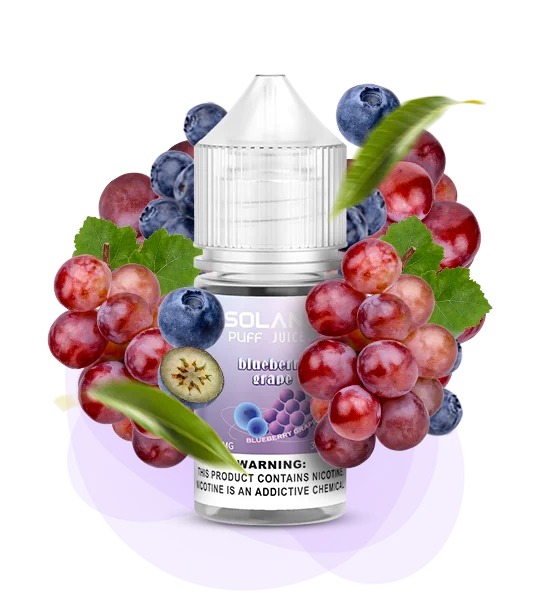 Solana_30ml_BlueberryGrape Рідина для вейпу Solana 2 Виноград Чорниця