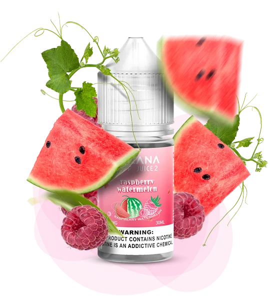 Solana_30ml_RaspberryWatermelon Рідина для вейпу Solana 2 Малина Кавун