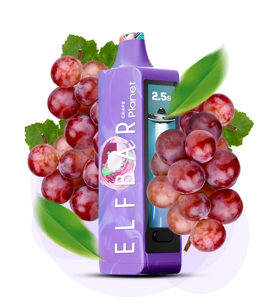 Elfbar_Planet_Grape Одноразка Elf Bar Planet Виноград
