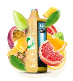 Одноразка Elf Bar Planet Ананас Маракуйя Цитруси