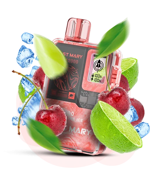 LostMary_OS12000_Cherry_Lime_Ice Одноразка Lost Mary OS12000 Вишня Лайм Лід