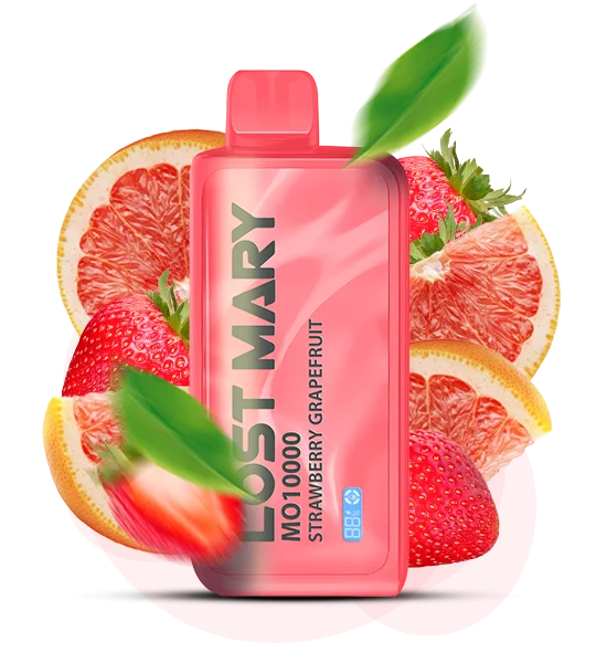 LostMary_MO10000_StrawberryGrapefruit (2) Одноразка Lost Mary MO10000 Полуниця Грейпфрут