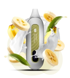 Одноразова Pod-система Flonq Max 12000 Banana Milkshake