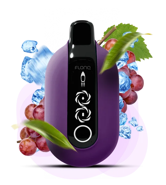 Flonq_Ultra_20000_GrapeIcy Одноразова Pod-система Flonq Ultra 20000 Grape Icy - Зображення 1