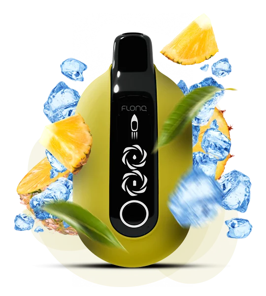 Flonq_Ultra_20000_PineappleIcy Одноразовая Pod-система Flonq Ultra 20000 Pineapple Icy — изображение 1