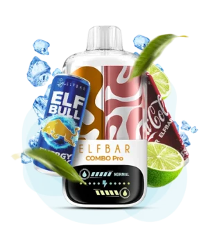 Одноразова Pod-система Elf bar Combo Pro 30000 Elf Bull & Lime Cola