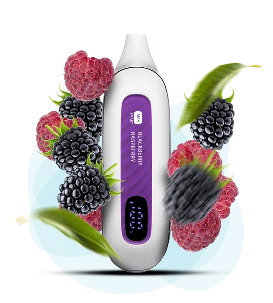 FLONQ_Max_Smart_12000_BlackberryRaspberry Одноразовая Pod-система Flonq Max 12000 Blackberry Raspberry — изображение 1