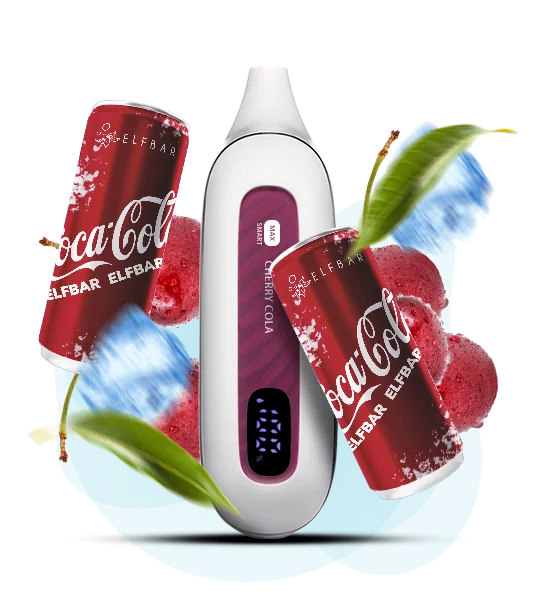 FLONQ_Max_Smart_12000_CherryCola Одноразовая Pod-система Flonq Max 12000 Cherry Cola — изображение 1