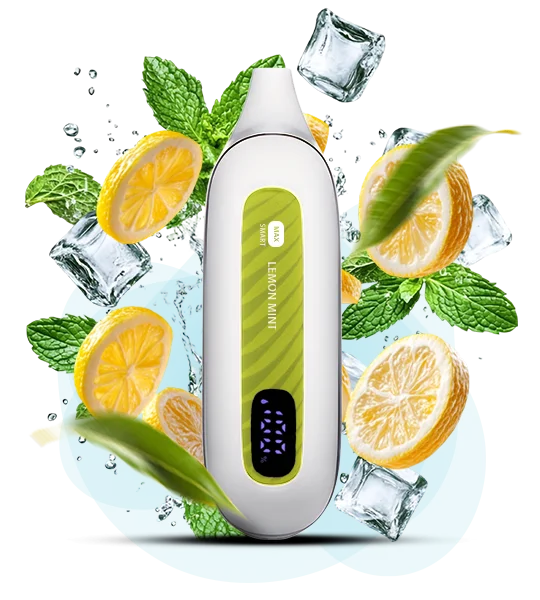 FLONQ_Max_Smart_12000_LemonMint Одноразовая Pod-система Flonq Max 12000 Lemon Mint — изображение 1