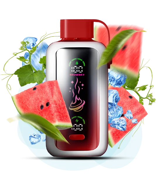 Vozol_Star20000_WatermelonIce Одноразова Pod-система Vozol Star 20000 Watermelon Ice - Зображення 1