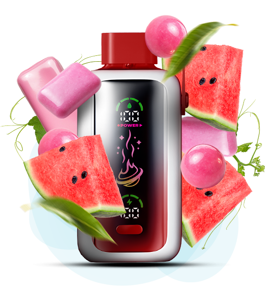 Vozol_Star20000_WatermelonBubblegum Одноразова Pod-система Vozol Star 20000 Watermelon Bubblegum - Зображення 1